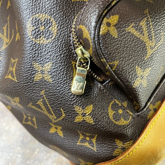 Louis Vuitton Montsouris MM Monogram Canvas Backpack Brown M51137 - Picture 10 of 14